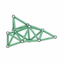 Geomag Glow Recycled Giocattolo con magnete al neodimio - Vista aggiuntiva 7