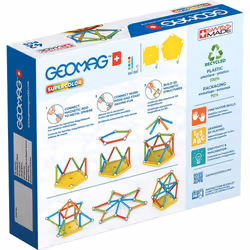 Geomag Super Color Recycled Giocattolo con magnete al neodimio