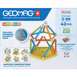 Geomag Super Color Recycled Giocattolo con magnete al neodimio