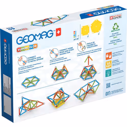 Geomag Super Color Recycled Giocattolo con magnete al neodimio - Vista aggiuntiva 2