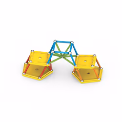 Geomag Super Color Recycled Giocattolo con magnete al neodimio - Vista aggiuntiva 4
