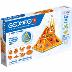 Geomag Classic GM472, Giocattolo con magnete al neodimio, 5 anno/i, Multicolore