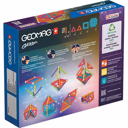 Geomag Glitter Panels Recycled Giocattolo con magnete al neodimio