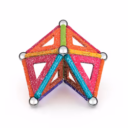 Geomag Glitter Panels Recycled Giocattolo con magnete al neodimio - Vista aggiuntiva 6