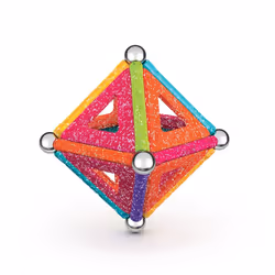 Geomag Glitter Panels Recycled Giocattolo con magnete al neodimio - Vista aggiuntiva 7