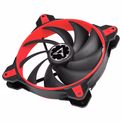 ARCTIC BioniX F140 Case per computer Ventilatore 14 cm Nero, Rosso