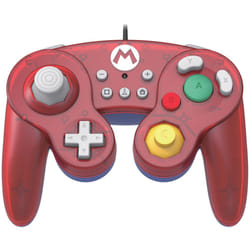 Hori Battle Pad (Mario) Blu, Rosso, Translucent USB Gamepad Nintendo Switch