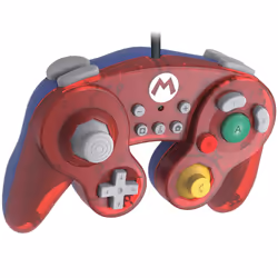 Hori Battle Pad (Mario) Blu, Rosso, Translucent USB Gamepad Nintendo Switch