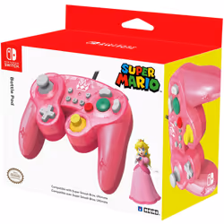 Hori Battle Pad (Peach) Rosa USB Gamepad Analogico/Digitale Nintendo Switch - Vista aggiuntiva 7