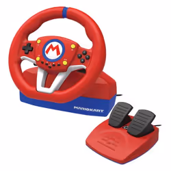 Hori Volante Mario Kart con Pedaliera - Vista aggiuntiva 4