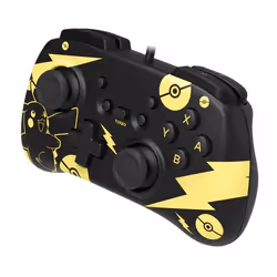 Hori HORIPAD Mini (Pokémon: Pikachu Black & Gold)