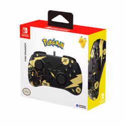 Hori HORIPAD Mini (Pokémon: Pikachu Black & Gold) - Vista aggiuntiva 4