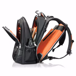 Everki CONCEPT 2 43,9 cm (17.3") Zaino Nero, Arancione