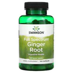 SWANSON Ginger Root 540 mg 100 St