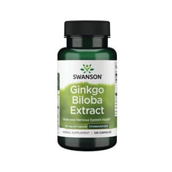 SWANSON Estratto di Ginkgo Biloba 120 St