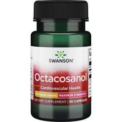 SWANSON Octacosanolo 20 mg 30 St
