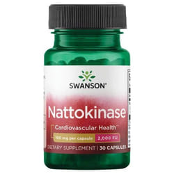 SWANSON Nattokinase 2.000 unità fibrinolitiche 100 mg 30 St