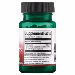 SWANSON Nattokinase 2.000 unità fibrinolitiche 100 mg 30 St