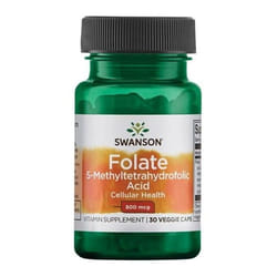 SWANSON Folato 800 mcg 30 St