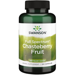 SWANSON Frutto di Agnocasto 400mg 120 pz Capsule