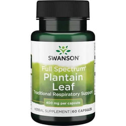 SWANSON Foglia di piantaggine 400 mg 60 St