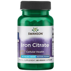 SWANSON Ferro citrato 25 mg 60 St