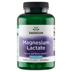 SWANSON Lattato di magnesio 84 mg 120 St