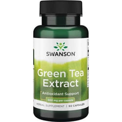 SWANSON Estratto di tè verde 500mg 60 St