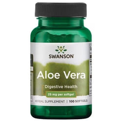 SWANSON Aloe Vera 25 mg 100 St