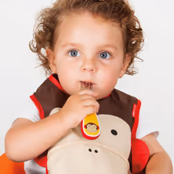Skip Hop SH252352 posata per bambino Set di posate per bambini Marrone, Rosso, Argento, Bianco, Giallo Acciaio inox