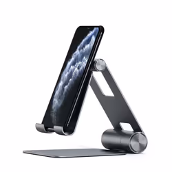 Satechi ST-R1M supporto per personal communication Supporto passivo Lettore e-book, Telefono cellulare/smartphone, Tablet/UMPC Grigio - Vista aggiuntiva 5
