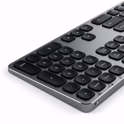 Satechi ST-AMBKM tastiera Ufficio Bluetooth QWERTY US International Nero, Grigio