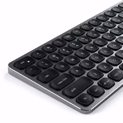 Satechi ST-AMBKM tastiera Ufficio Bluetooth QWERTY US International Nero, Grigio