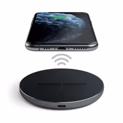 Satechi ST-IWCBM Caricabatterie per dispositivi mobili Smartphone Nero, Grigio USB Carica wireless Ricarica rapida Interno - Vista aggiuntiva 5