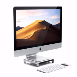 Satechi ST-AMSHS replicatore di porte e docking station per laptop USB 3.2 Gen 1 (3.1 Gen 1) Type-C Argento - Vista aggiuntiva 5