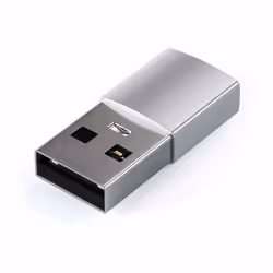 Satechi ST-TAUCS adattatore per inversione del genere dei cavi USB-A USB-C Argento - Vista aggiuntiva 2