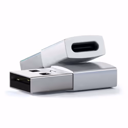 Satechi ST-TAUCS adattatore per inversione del genere dei cavi USB-A USB-C Argento - Vista aggiuntiva 3