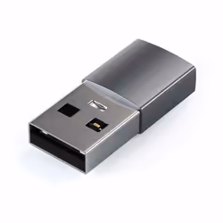 Satechi ST-TAUCM adattatore per inversione del genere dei cavi USB-A USB-C Grigio