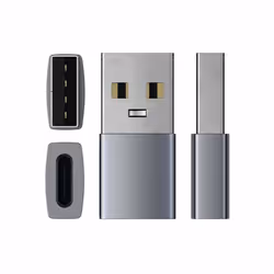 Satechi ST-TAUCM adattatore per inversione del genere dei cavi USB-A USB-C Grigio - Vista aggiuntiva 4