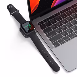 Satechi ST-TCMCAWM accessorio indossabile intelligente Base di ricarica Nero, Argento, Bianco Alluminio - Vista aggiuntiva 4