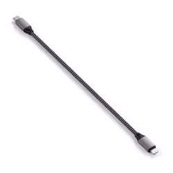 Satechi ST-TCL10M cavo USB 0,25 m USB C USB C/Lightning Nero, Grigio