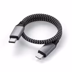Satechi ST-TCL10M cavo USB 0,25 m USB C USB C/Lightning Nero, Grigio - Vista aggiuntiva 4