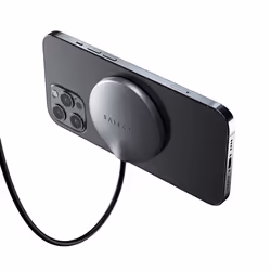 Satechi ST-UCQIMCM Caricabatterie per dispositivi mobili Telefono cellulare Grigio, Bianco USB Carica wireless Interno - Vista aggiuntiva 4