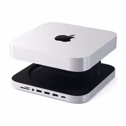 Belkin SUPPORTO CON HUB IN ALLUMINIO PER MAC MINI - Vista aggiuntiva 4