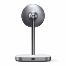 Satechi ST-WMCS2M Caricabatterie per dispositivi mobili Cuffie, Smartphone Argento, Bianco USB Carica wireless Interno - Vista aggiuntiva 5