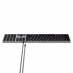 Satechi Slim W3 tastiera Universale USB QWERTY Italiano Nero, Grigio - Vista aggiuntiva 5
