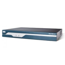 Cisco 1841 router cablato Fast Ethernet Nero, Blu, Acciaio inox