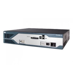 Cisco 2821 router wireless Nero, Blu, Acciaio inox
