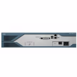 Cisco 2821, WAN Ethernet, Blu, Acciaio inox
