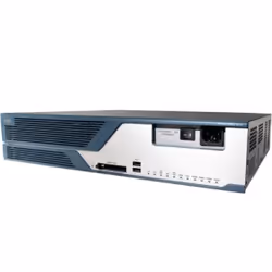 Cisco 3825, WAN Ethernet, Blu, Acciaio inox